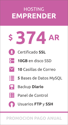 Hosting Emprender Anual