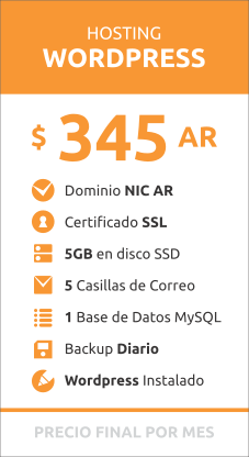 Hosting Wordpress Abono Mensual